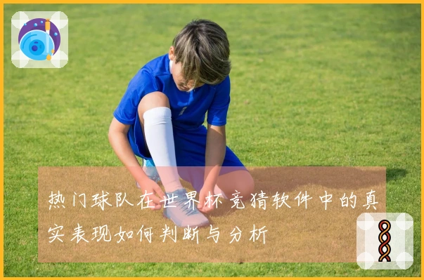 热门球队在世界杯竞猜软件中的真实表现如何判断与分析